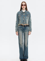 Retro Short Denim Jacket