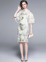Temperament Slim Retro Summer Dress