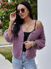 V-neck Short Knit Loose Sweater