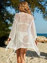 Hollow Beach Holiday Knitted Cover Up