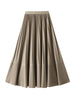 High Waist Slim Big Swing Skirt