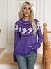 Halloween Retro Polka-dot Long-sleeved Sweater