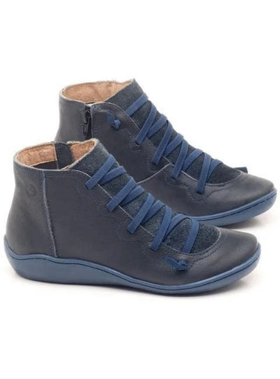 Plus Size Casual Flat Booties