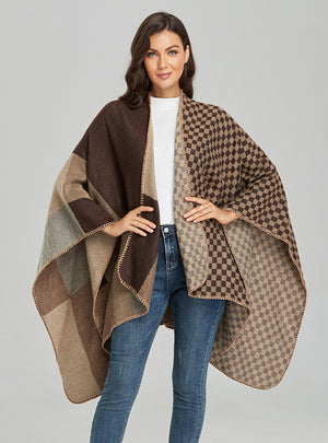 Cashmere-like Scarf Shawl Cloak