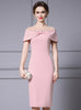Pink Beading Mother Of The Bride Dress