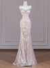Mermaid Sequins Beading Prom Dress