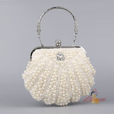 Pearl Bag Handbag Dinner Bag