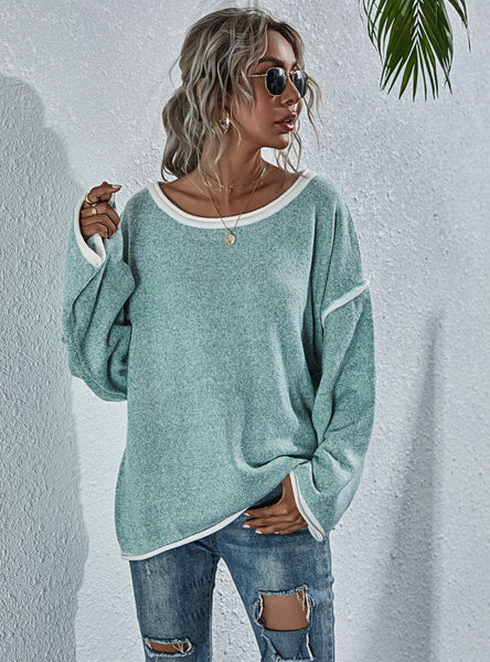 Round Neck Loose Plus Size Sweater