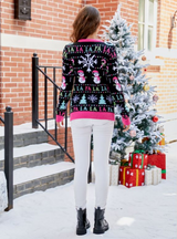 Casual Christmas Snowman Pullover Cartoon Sweater