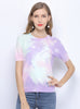 Short-sleeved Pullover Tie-dyed Shirt