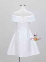 Sling Off the Shoulder Short Dress