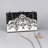 Black Beading Evening Bags