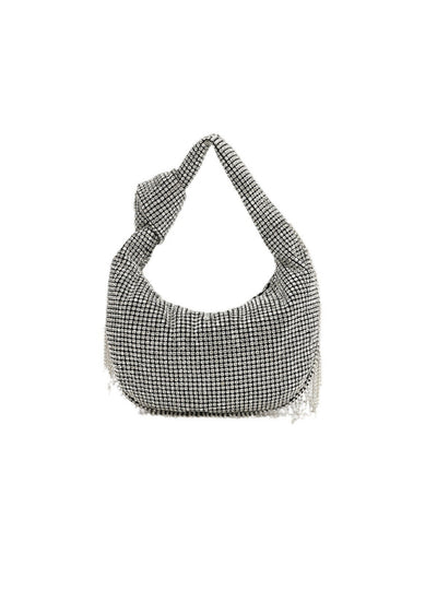 Diamond Tassel Knotted Handbag
