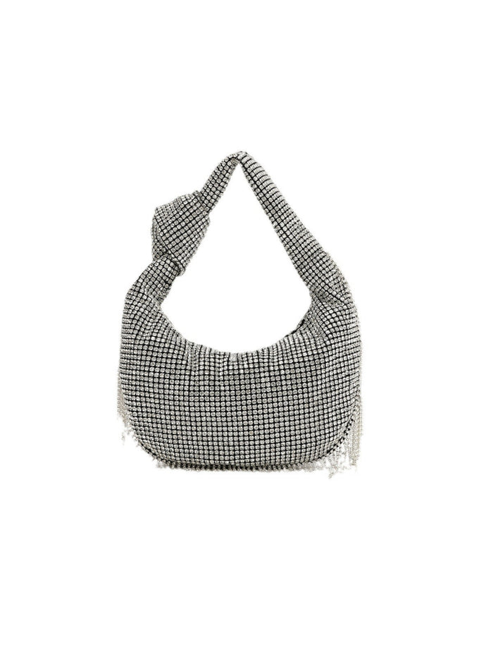 Diamond Tassel Knotted Handbag