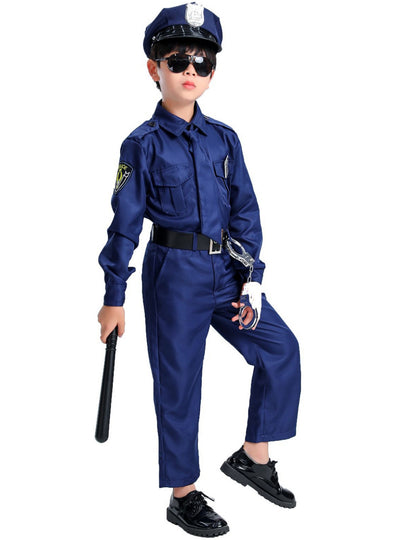 Boys and Police Costumes Halloween