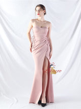 Mermaid Sweetheart Split Prom Dress