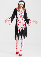 Vampires Zombies Blood-stained Nuns Halloween Costumes
