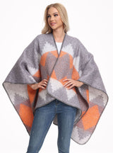 Thick Warm Cashmere Split Shawl