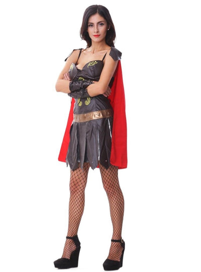 Halloween Costume Wonder Woman Cloak Gladiator