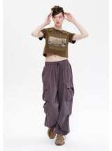 Summer Letters Short-sleeved T-shirt