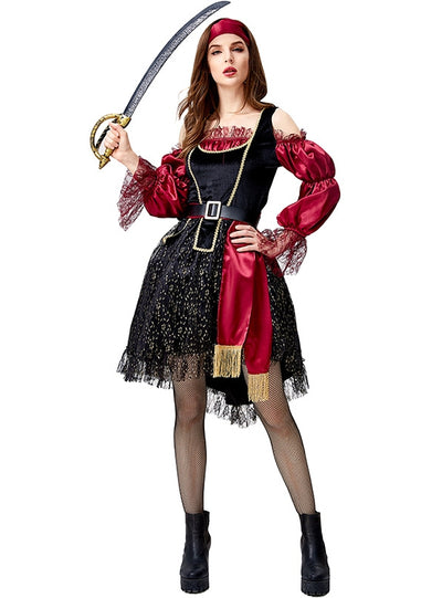 Halloween Female Pirate Role-playing Costume Cosplay