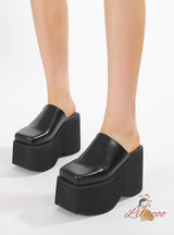 Platform Ultra-high Heel Slippers