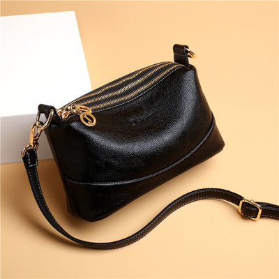 Soft Leather Portable Shoulder Bag Slung Small Bag