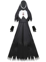 Halloween Zombie Nun Costume Cosplay