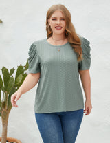 Loose Round Neck Short Sleeve T-shirt