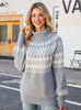 Turtleneck Pullover Loose Retro Sweater