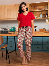 Short-sleeved Trousers Pajamas Suit