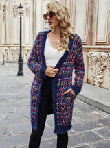 Cardigan Fashion Color Sweater Coat