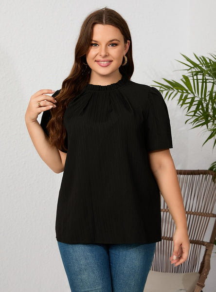 Round Neck Short Sleeve Shirt