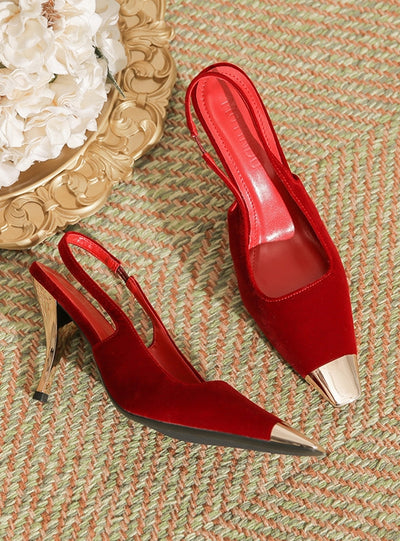 Women Square-headed Joker Shoes