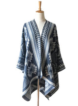 Christmas Tree National Wind Split Shawl Cloak