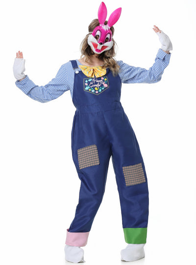 Halloween Costume Rabbit Mask Party Clothes