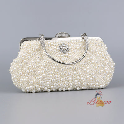 Women Banquet Bag Pearl Handbag