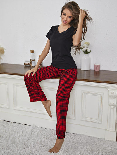 Summer Short-sleeved Trousers Home Clothes