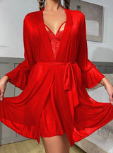 Sexy Perspective Mesh Underwear Pajamas