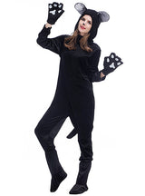 Black Cat Animal Jumpsuit Cospaly