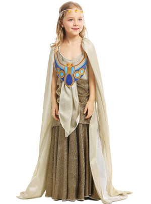 Halloween Children's Ancient Egyptian Myth Long Dress