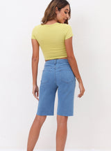 Elastic Light-colored Loose Casual Jeans