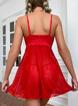 Sexy Lace Sling Gauze Nightdress