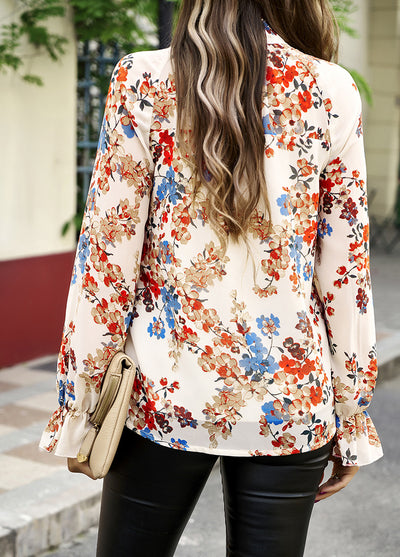 Women Print Long Sleeve Shirt