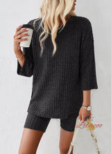 Fashion Casual Short Pants Suit