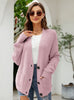 Loose V-neck Sweater Cardigan Coat