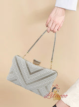 Fashion Pearl Messenger Bag Dinner Handbag