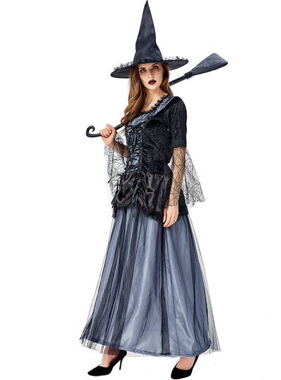 Lace Gauze Halloween Witch Costume