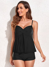 Large Size Printed Two Piece Bikini