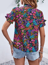 Printed National Style Shirt
